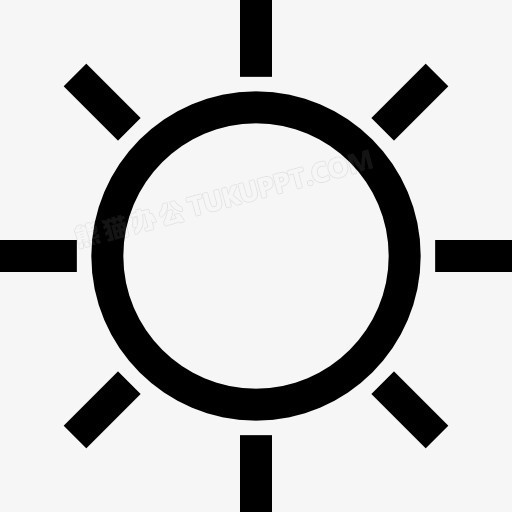 太阳图标