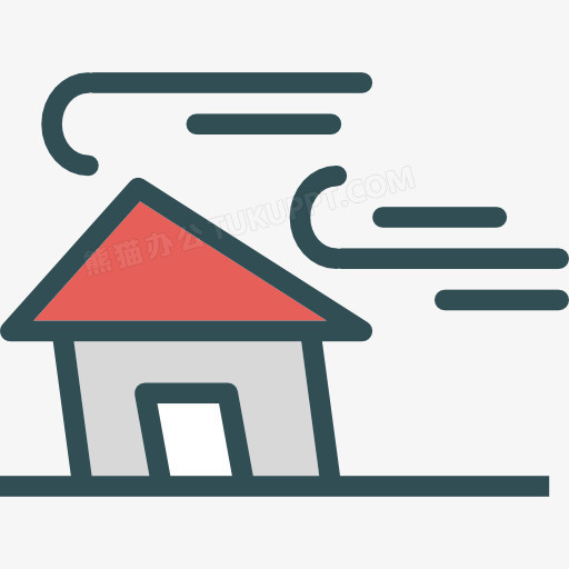 风图标PNG图片素材下载_图标PNG_熊猫办公