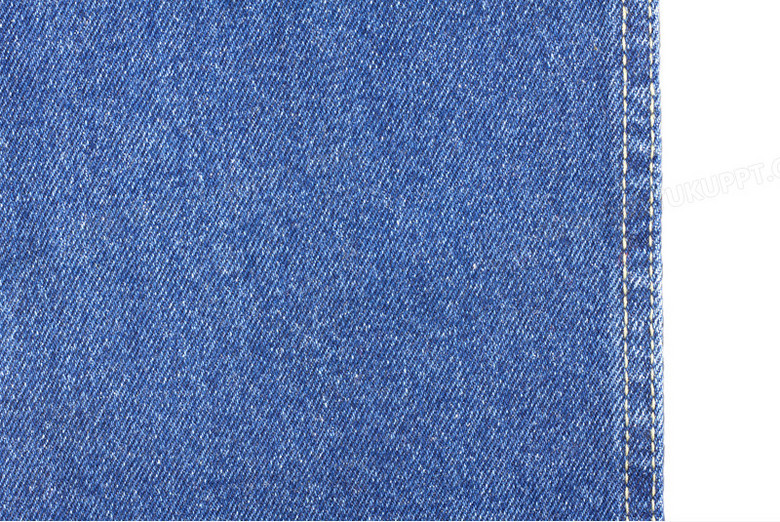 蓝色牛仔面料背景