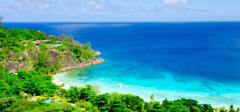 大海岛屿背景