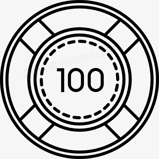 赌场的筹码图标