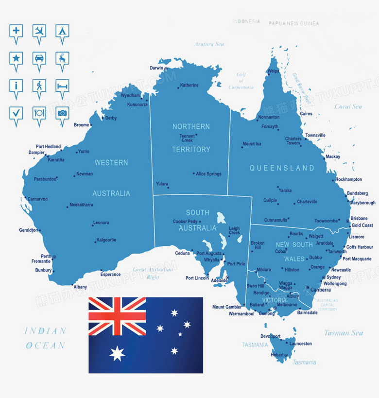 澳大利亚板块图片