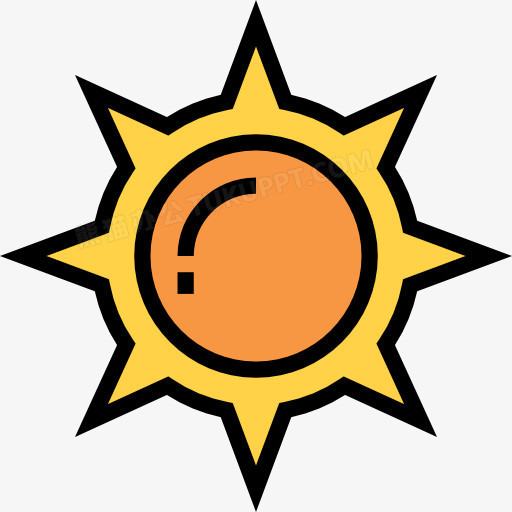 太阳图标png图片素材下载_太阳图标png_熊猫办公