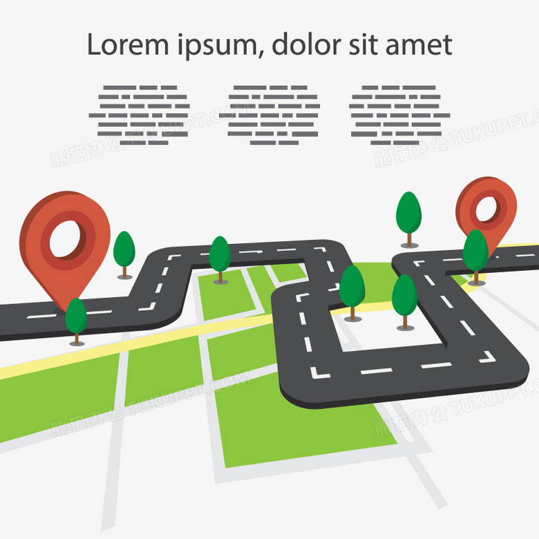 矢量gps导航PNG图片素材下载_矢量PNG_熊猫办公