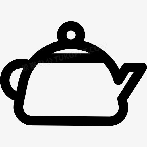 茶壶图标png图片素材下载_图标png_熊猫办公