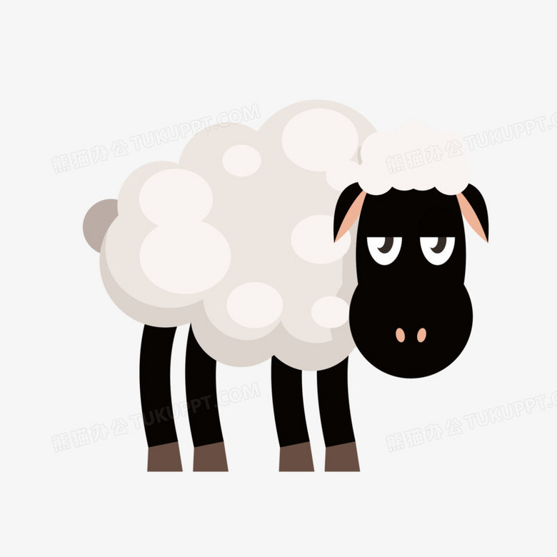 黑绵羊动画片图片
