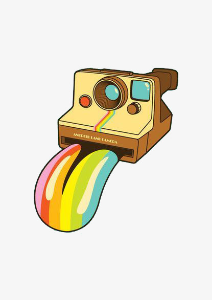 本作品内容为卡通照相机,   