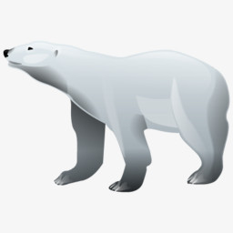 北极熊png图片素材免费下载 北极熊png 256 256像素 熊猫办公