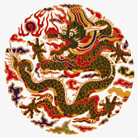 中国龙纹素材png