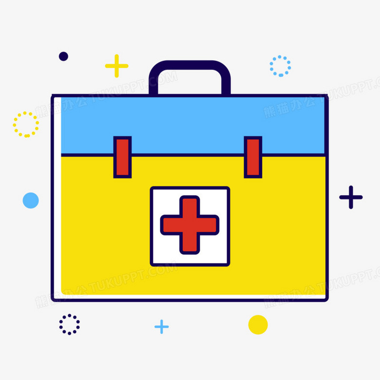 mbe风格医疗急救包素材