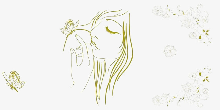 蝴蝶在指尖轻舞