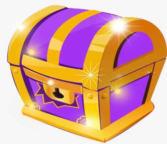 紫色宝箱背景png图片素材下载_背景png_熊猫办公