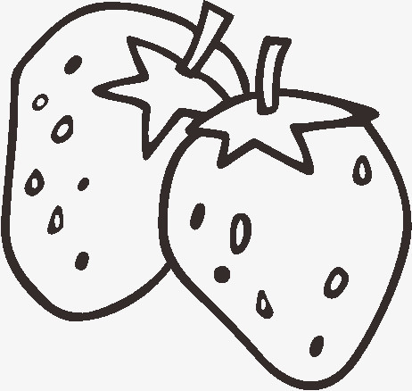 手绘草莓