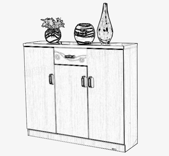 手绘柜子