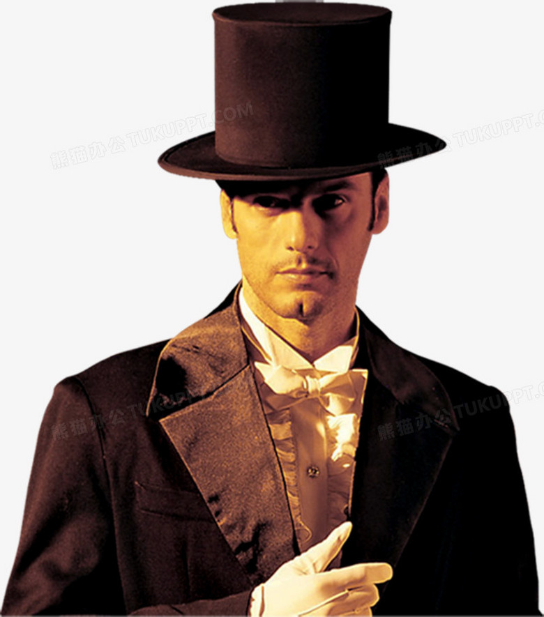 高清创意合成欧洲绅士png图片素材下载_创意png_熊猫办公