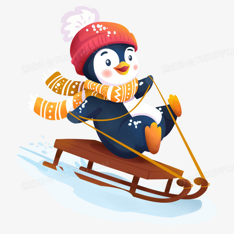 滑雪大冒险企鹅图片