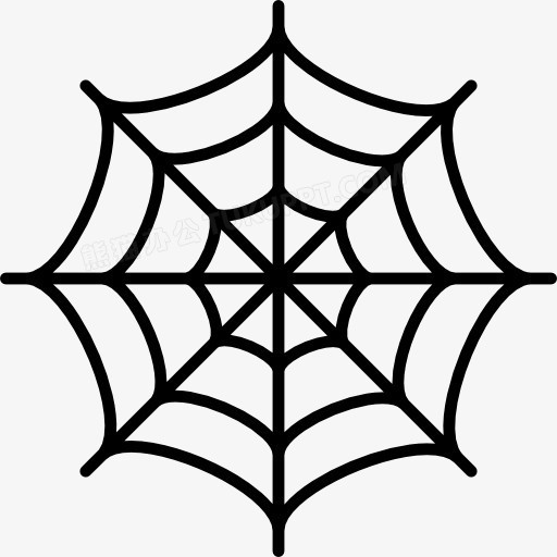 蜘蛛网图标png图片素材下载_蜘蛛网png_熊猫办公