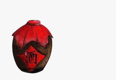 古风酒坛手绘酒坛