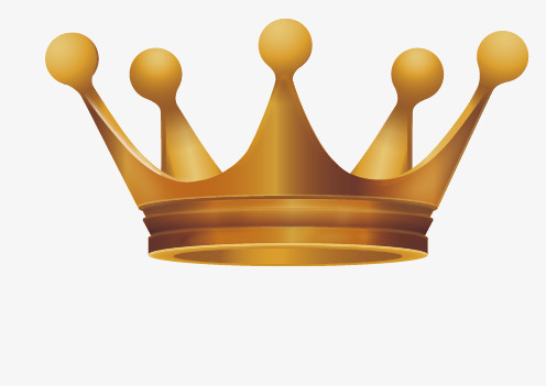 金色的王冠png图片素材下载 金色王冠png 熊猫办公