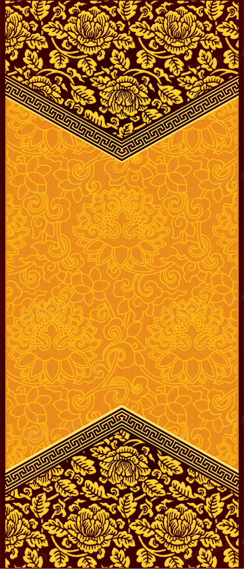 华丽富贵中式古典花纹图案