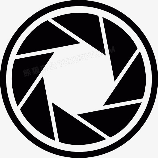 快门的相机图标