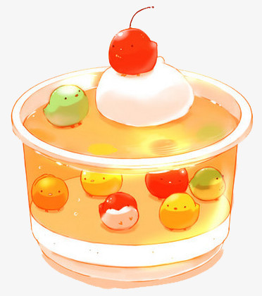 卡通萌萌果冻