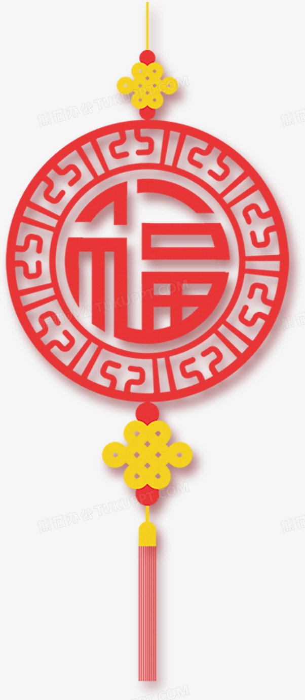 新年红色中国结