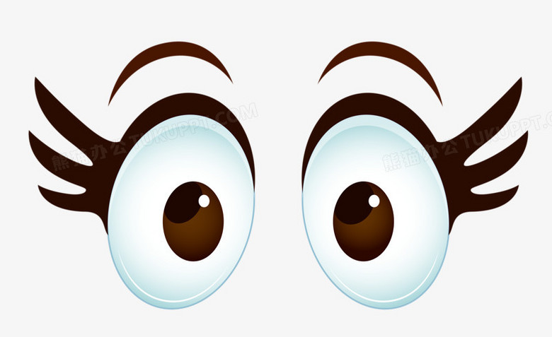 惊讶的眼睛png图片素材下载_惊讶png_熊猫办公