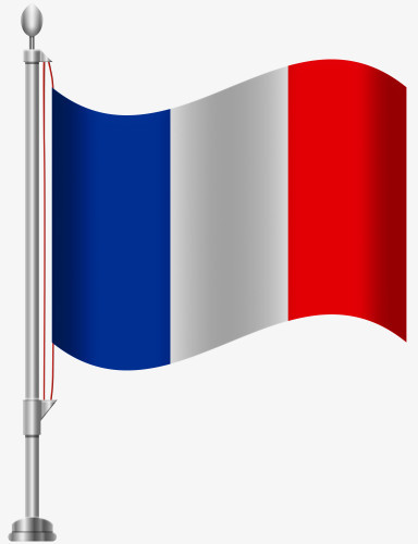 法国简笔画国旗图片