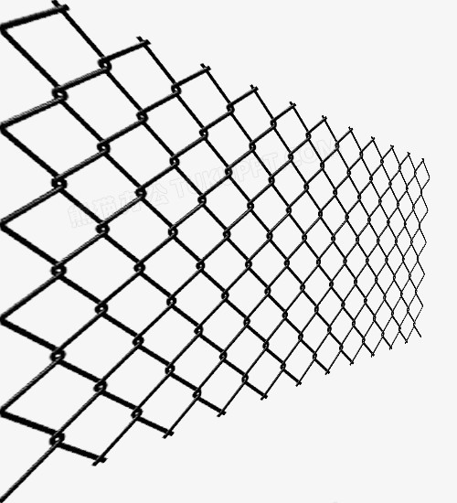 本作品全称为《卡通黑色交织的铁丝网创意元素》,在整个配色上使用
