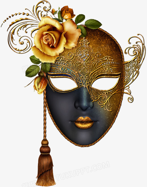 手绘舞会面具png图片素材下载_舞会png_熊猫办公