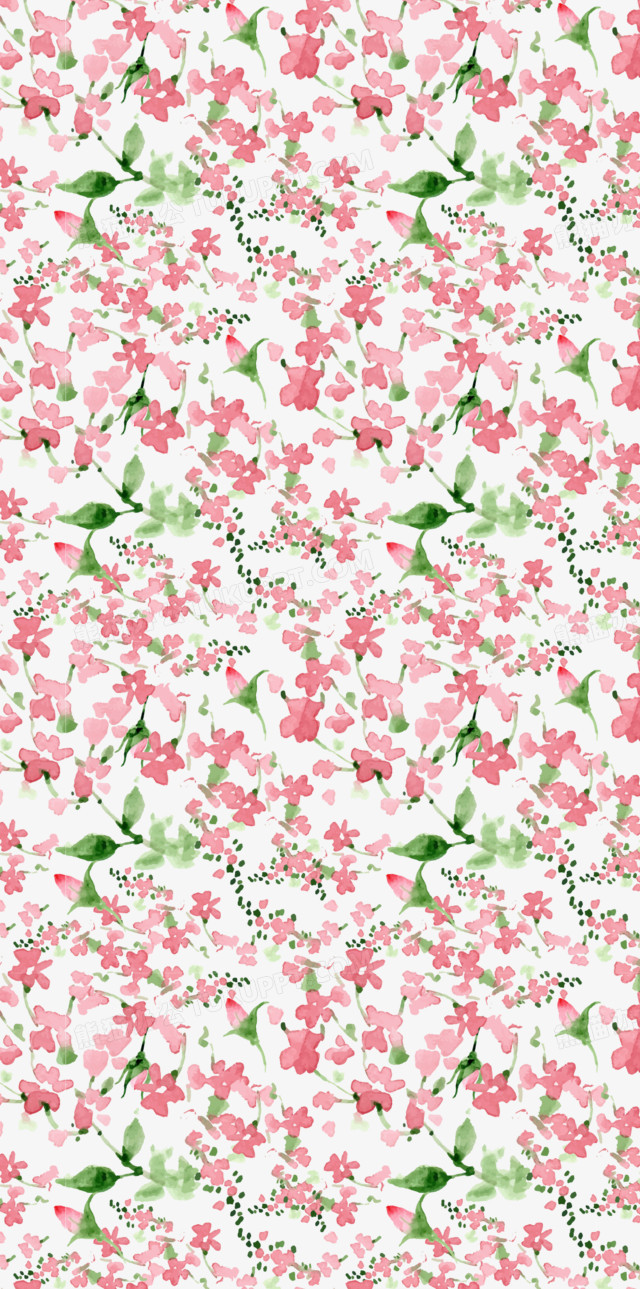 粉色碎花海报背景png图片素材下载_海报背景png_熊猫办公