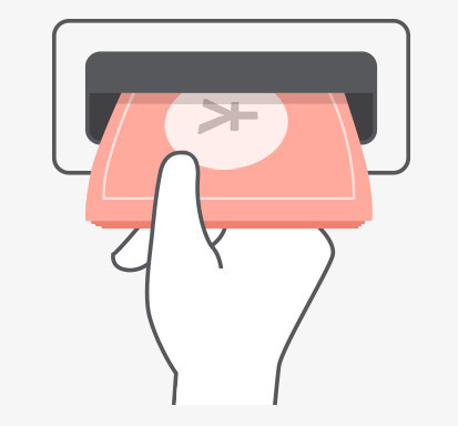 提现取钱卡通装饰