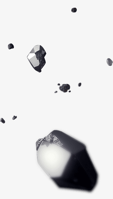 本作品内容为坠落石头素材,  