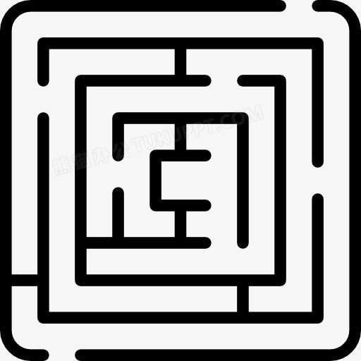 迷宫图标png图片素材下载_图标png_熊猫办公