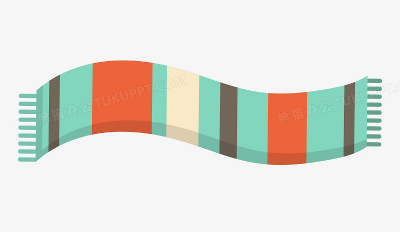 卡通围巾png图片素材免费下载 围巾png 800 464像素 熊猫办公