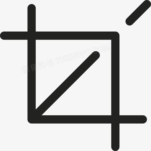 裁切工具图标PNG图片素材下载_工具图标PNG_熊猫办公