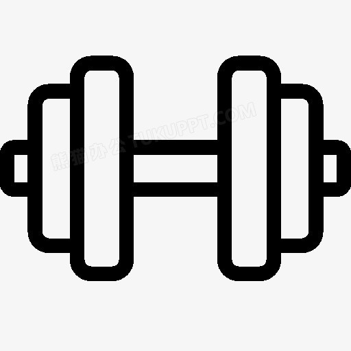 体育哑铃图标