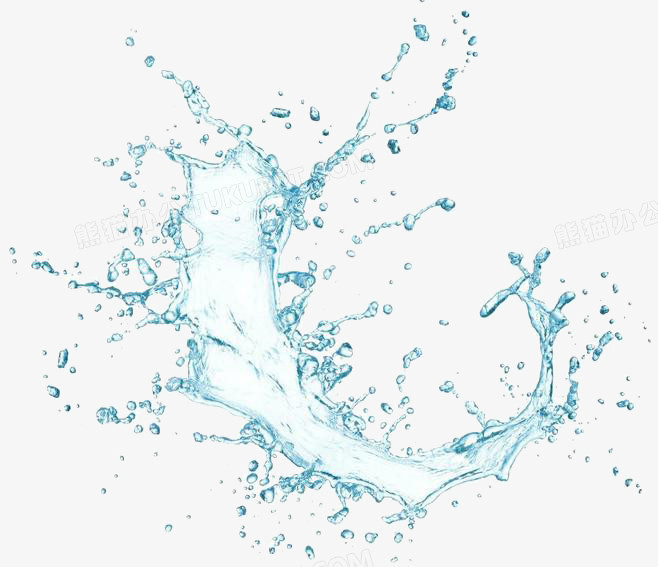 水花png图片素材下载 水花png 熊猫办公