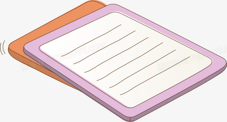 卡通作业本PNG图片素材下载_作业本PNG_熊猫办公