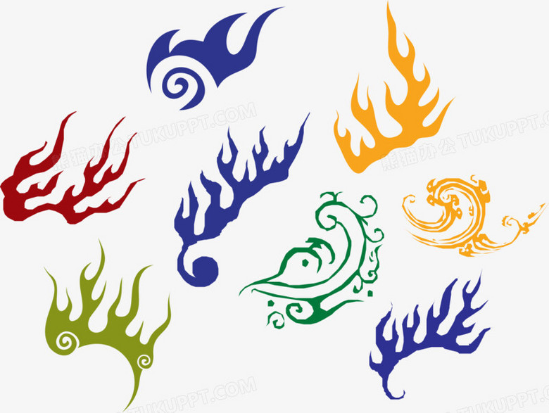 古典火纹火焰