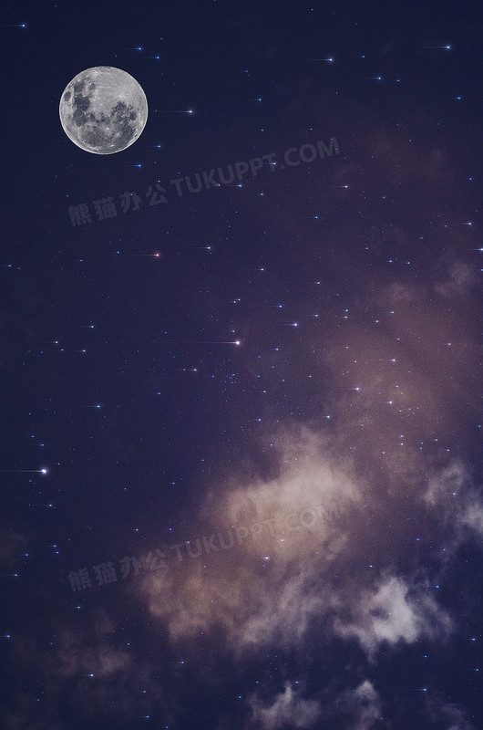 月夜png图片素材免费下载 月夜png 530 800像素 熊猫办公