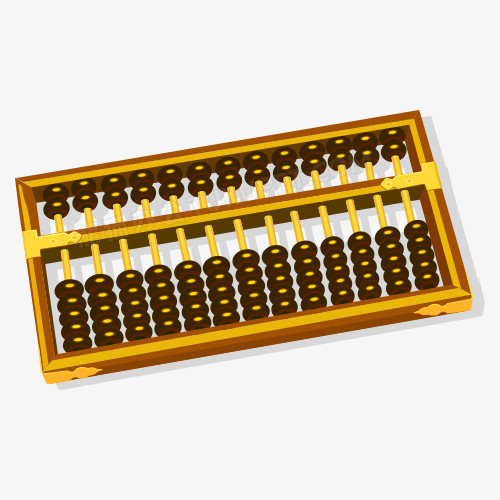 数字算盘矢量图png图片素材下载_矢量图png_熊猫办公