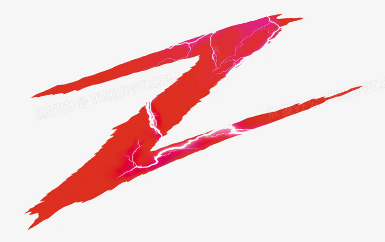 在整个配色上使用多种色彩作为基础色调,设计了z型打雷闪电环绕图案