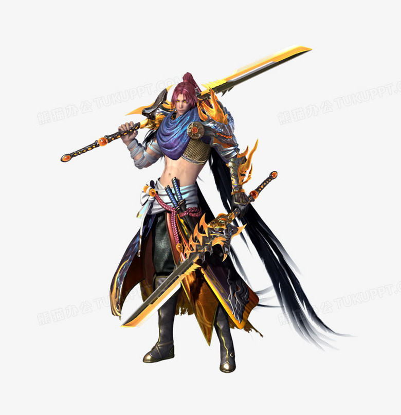 古风玄幻双刀侠客