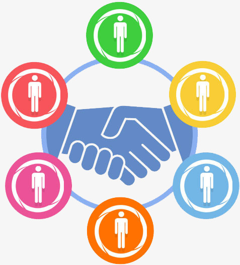 人际关系中的握手png图片素材下载_握手png_熊猫办公