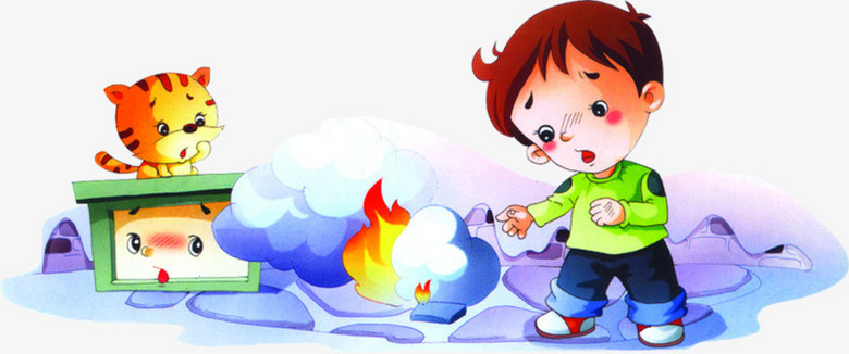 禁止玩火幼儿园安全教育图片