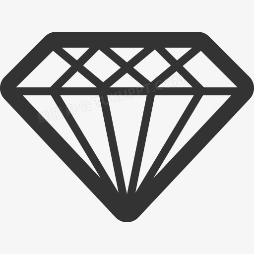 钻石钻石linecons自由–矢量图标