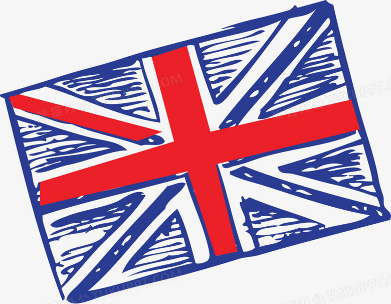 英国国旗儿童画图片