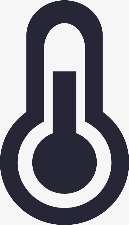 本作品全称为《简约风紫白色温湿度计图标创意元素》,在整个配色上